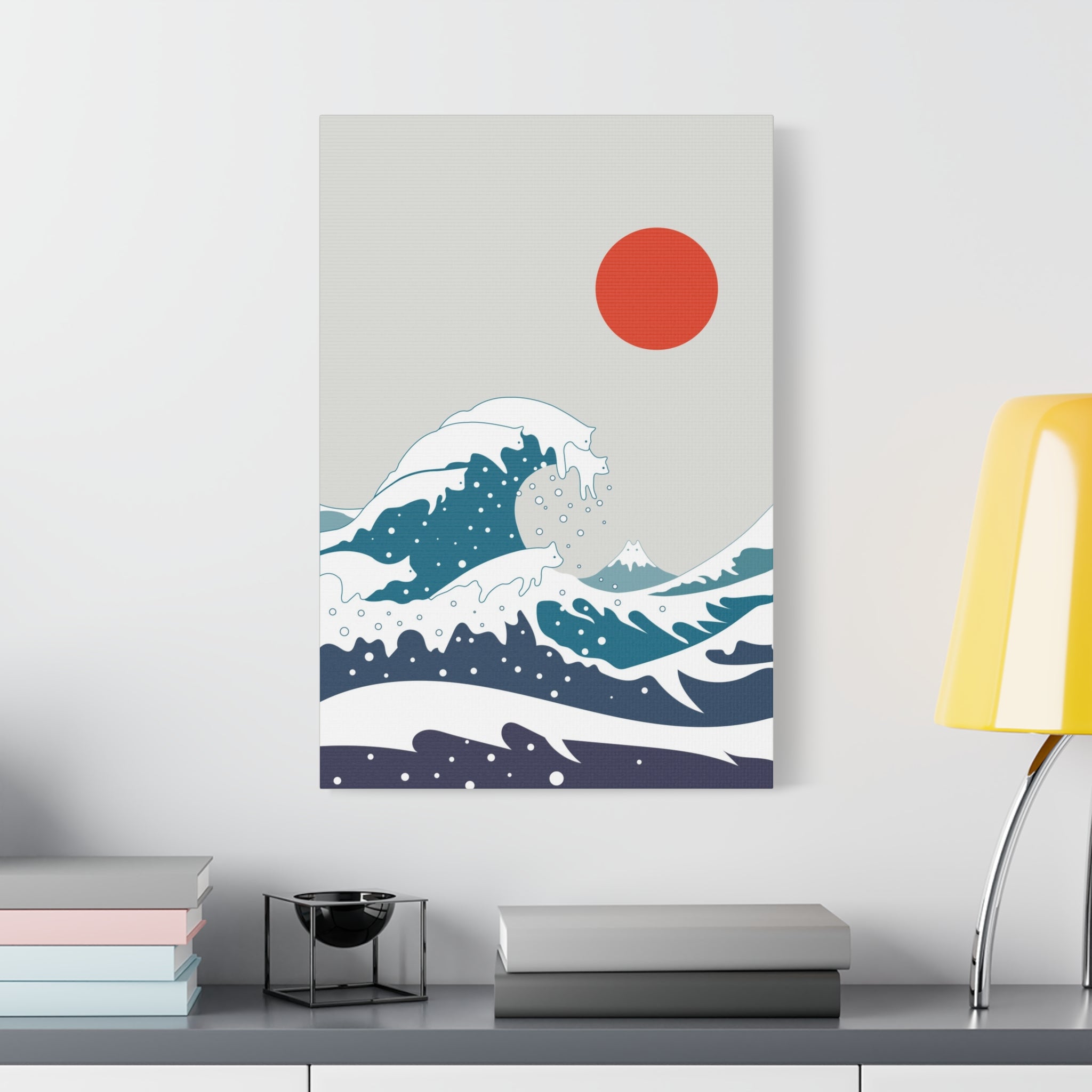 Cat Landscape 128 Canvas
