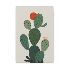 Cat and Plant Cat-Tus Canvas