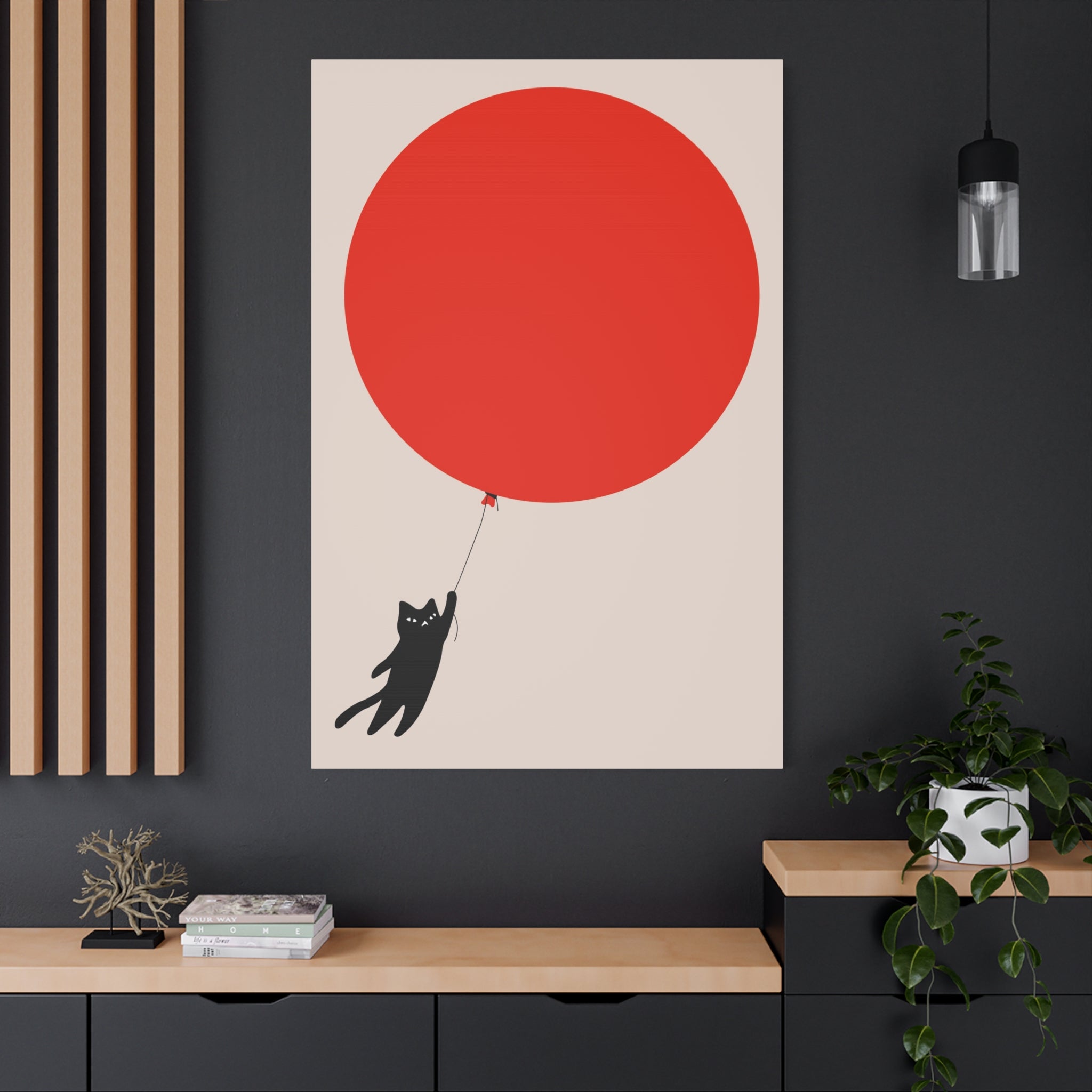 Balloon Sun Canvas