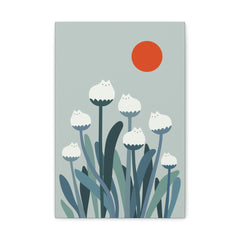 Cat and Plant 36 Canvas