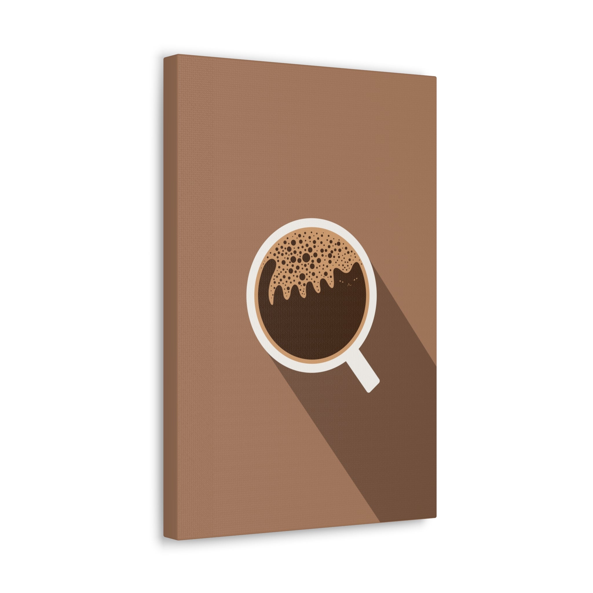 Coffee Cat Canvas