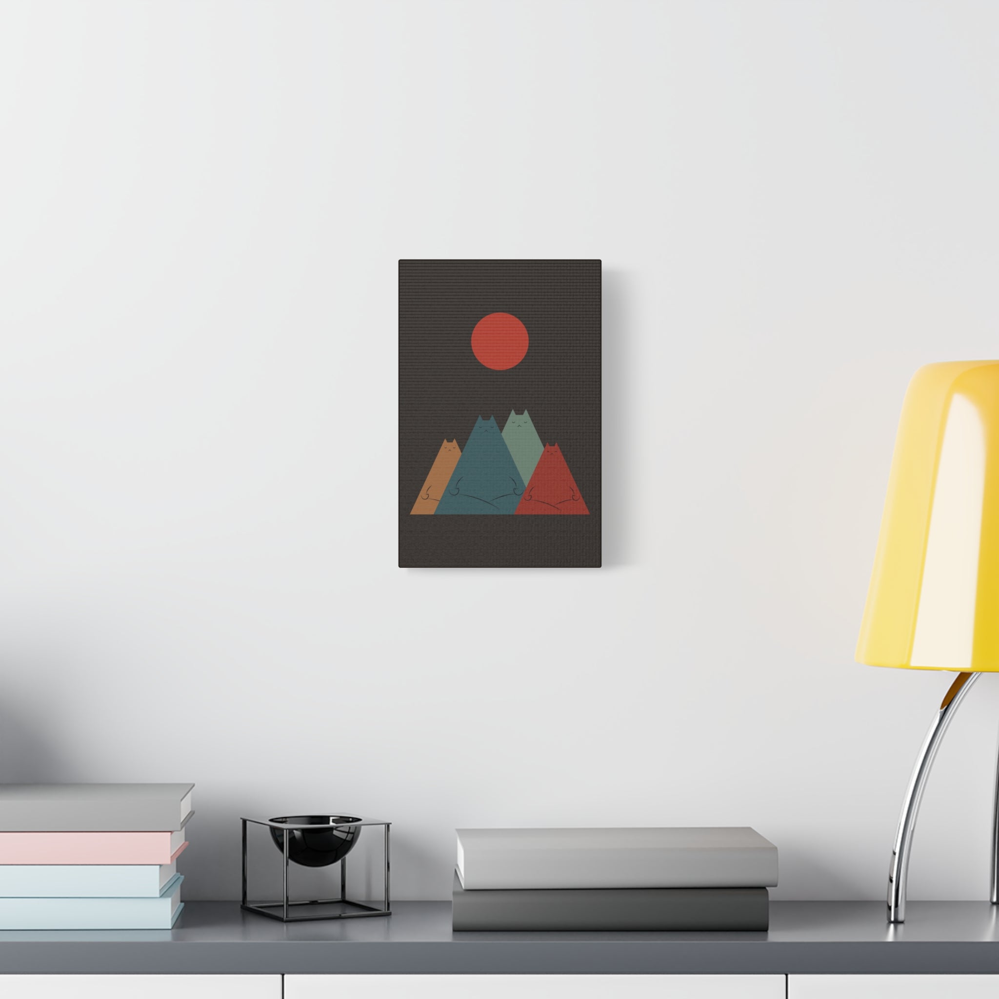 Cat Landscape 69 Canvas
