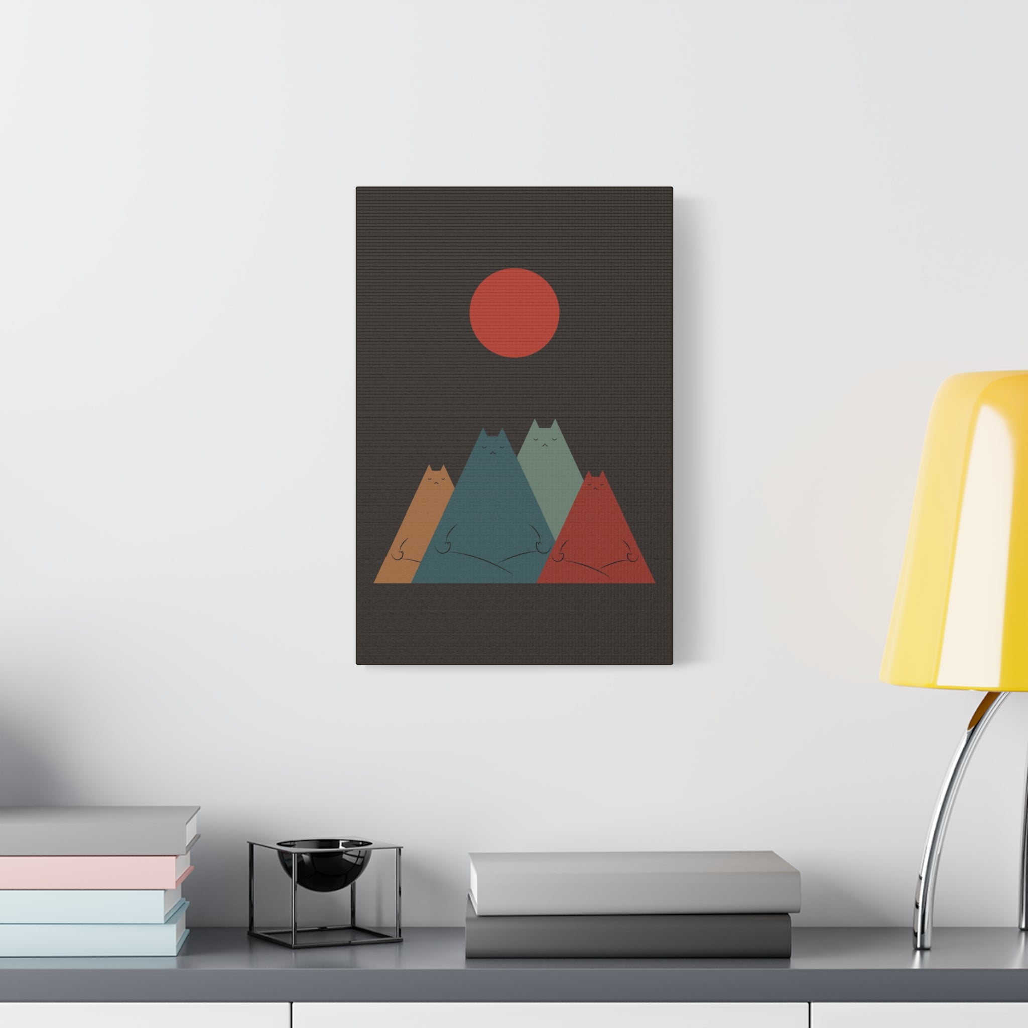 Cat Landscape 69 Canvas