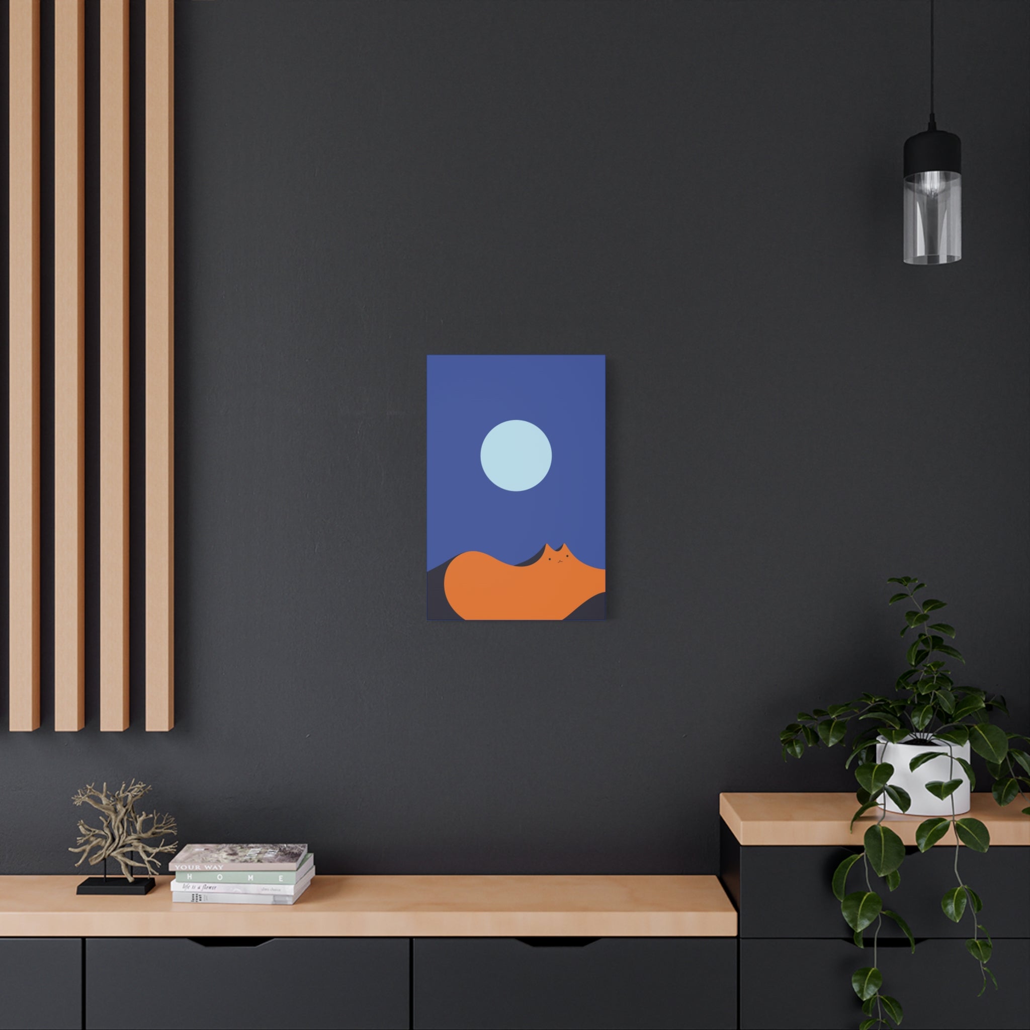 Lunar Mirage Canvas