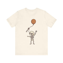 Funny Skeleton Balloon Floating Hand Retro Halloween T-Shirt