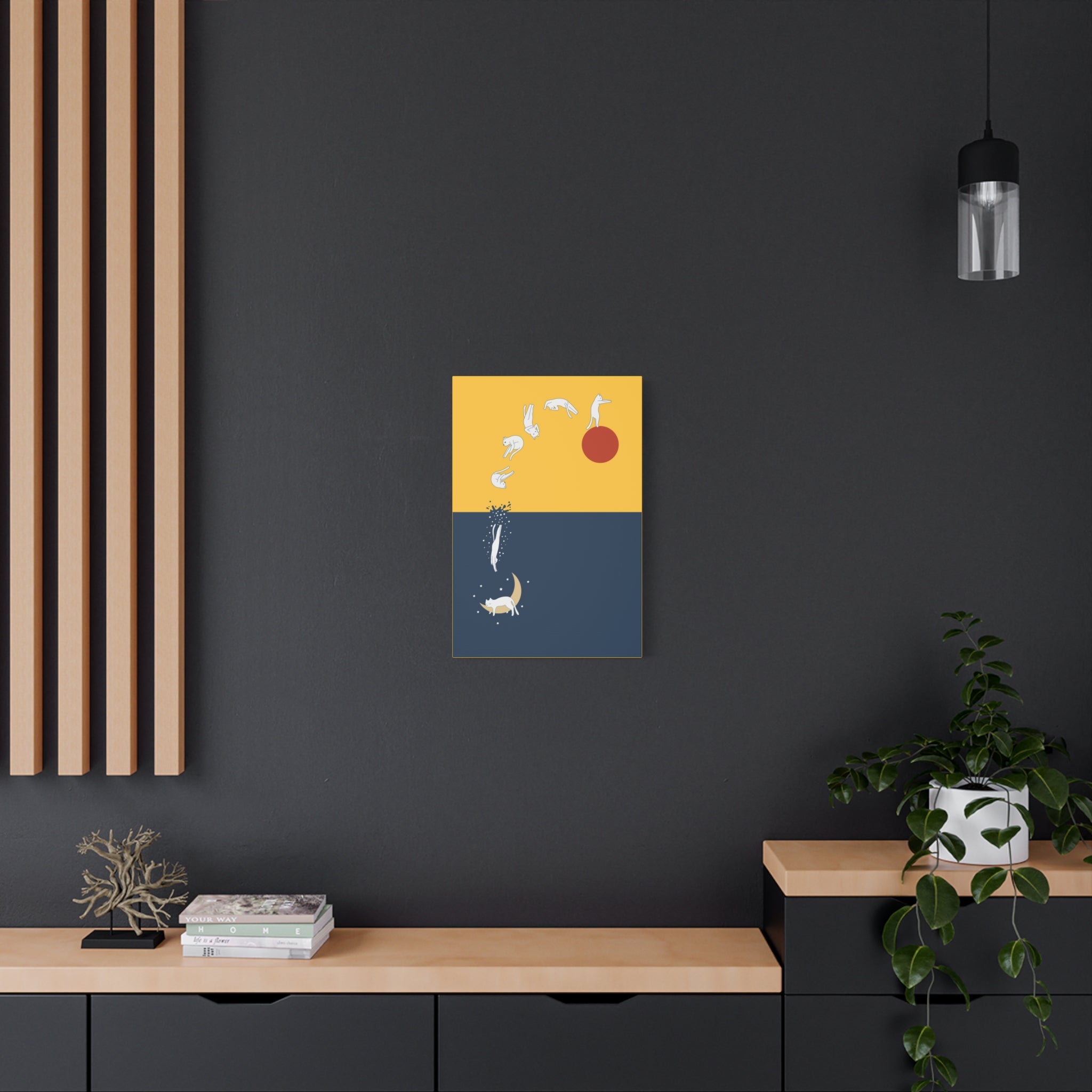 Cat Landscape 19 Canvas