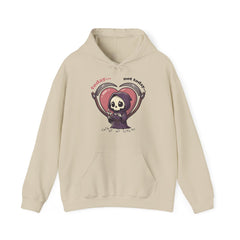 Funny Grim Reaper Today Not Today Daisy Plucking Hoodie