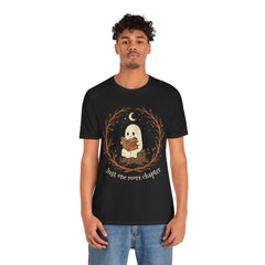 Funny Ghost Book Club Just One More Chapter T-Shirt