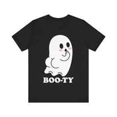 BOOty Cute Kawaii Cheeky Ghost Halloween Vector Art T-Shirt