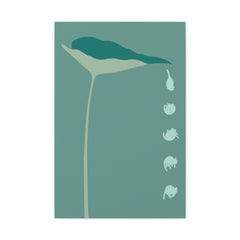 Cat and Plant 34 Canvas