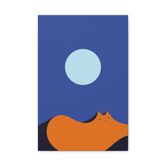 Lunar Mirage Canvas