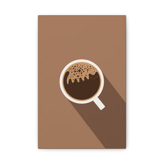 Coffee Cat Canvas
