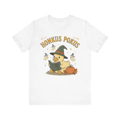 Honkus Pokus Funny Witch Duck Retro Halloween T-Shirt