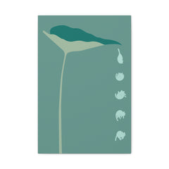 Cat and Plant 34 Canvas
