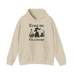 Funny Plague Doctor Trust Me Im A Doctor Retro Hoodie