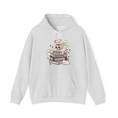 Spooky Reading Season Skull Coffee Mug Retro Hoodie