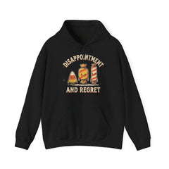 Funny Retro Halloween Candy Disappointment And Regret Hoodie