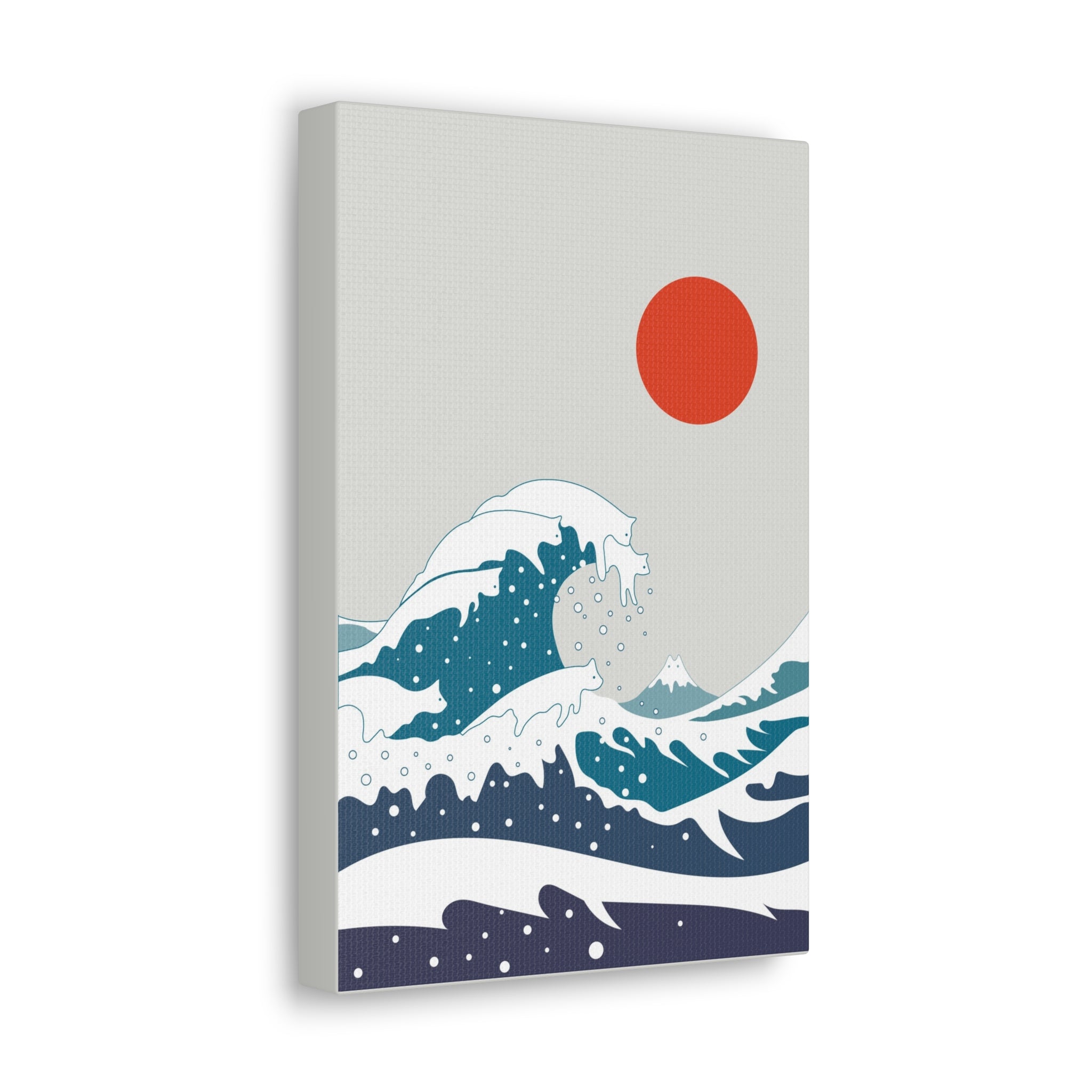 Cat Landscape 128 Canvas