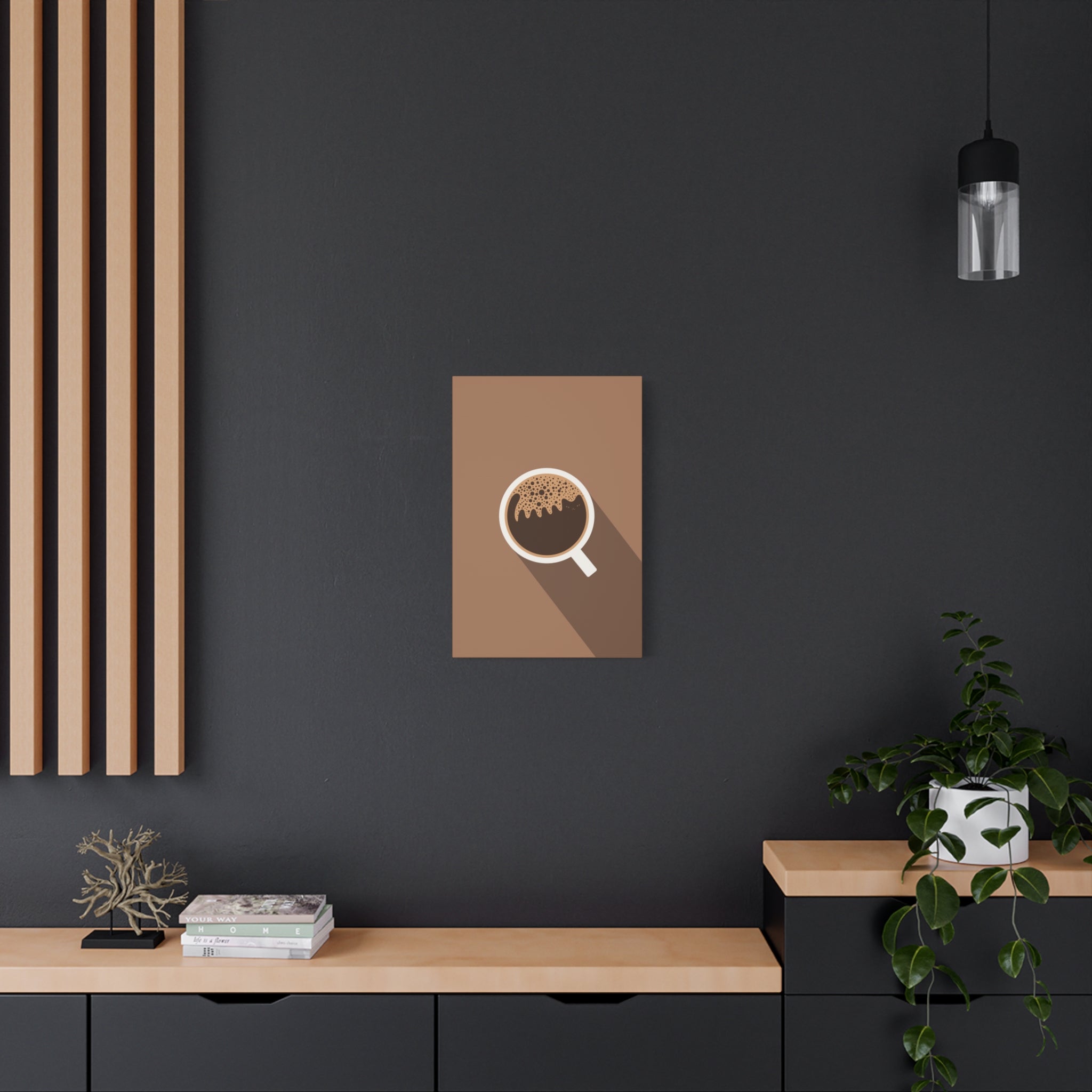 Coffee Cat Canvas