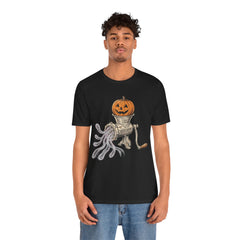 Retro Halloween Ghost In The Grinder Vintage T-Shirt