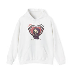 Funny Grim Reaper Today Not Today Daisy Plucking Hoodie