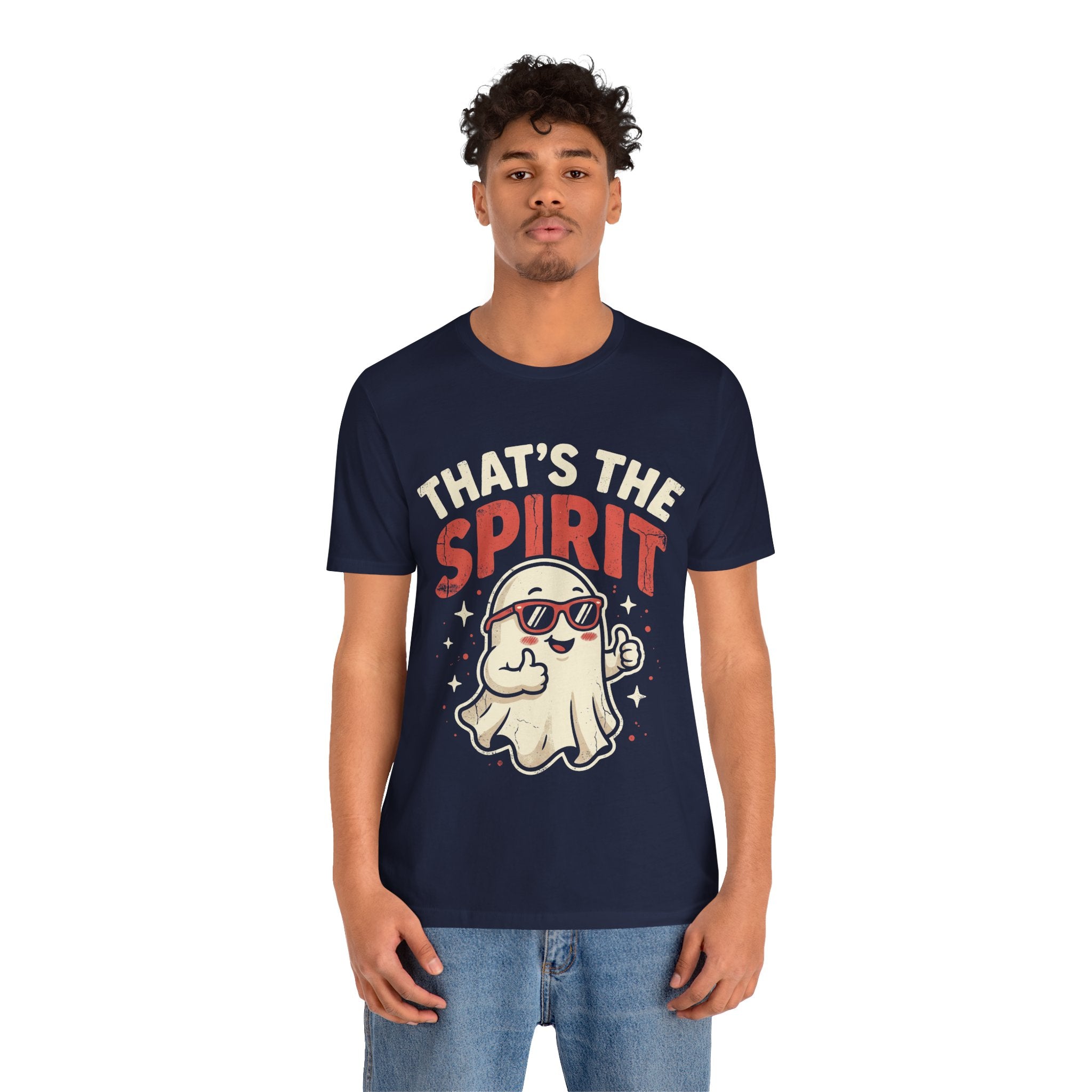 Funny Ghost That's The Spirit Retro Halloween T-Shirt