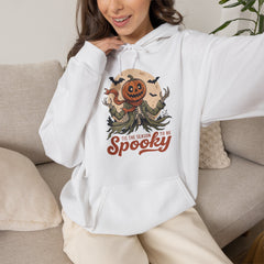 Funny Tis The Season To Be Spooky Pumpkin Skeleton Hoodie