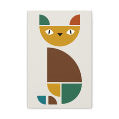 Cat Abstract Art Canvas