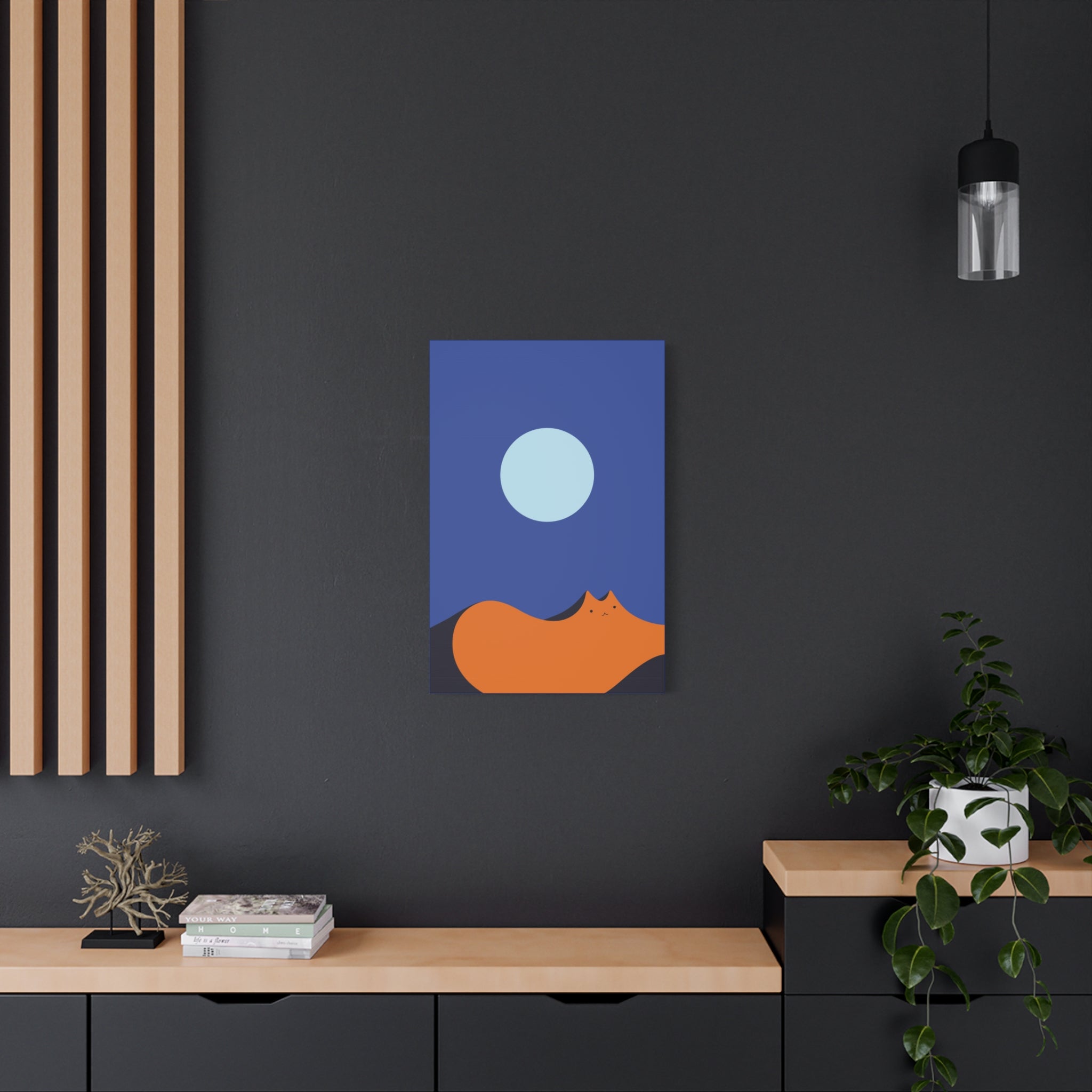 Lunar Mirage Canvas