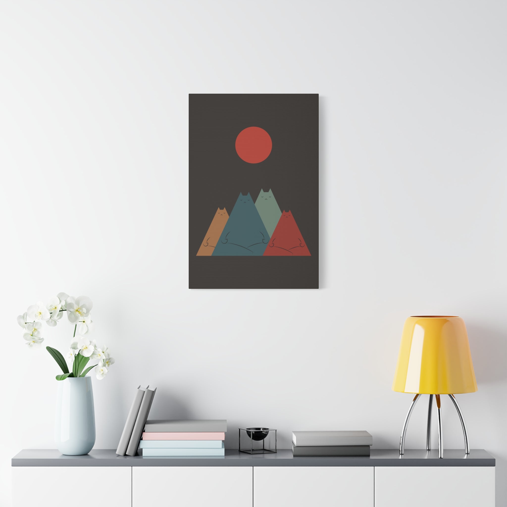 Cat Landscape 69 Canvas