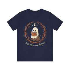 Funny Ghost Book Club Just One More Chapter T-Shirt