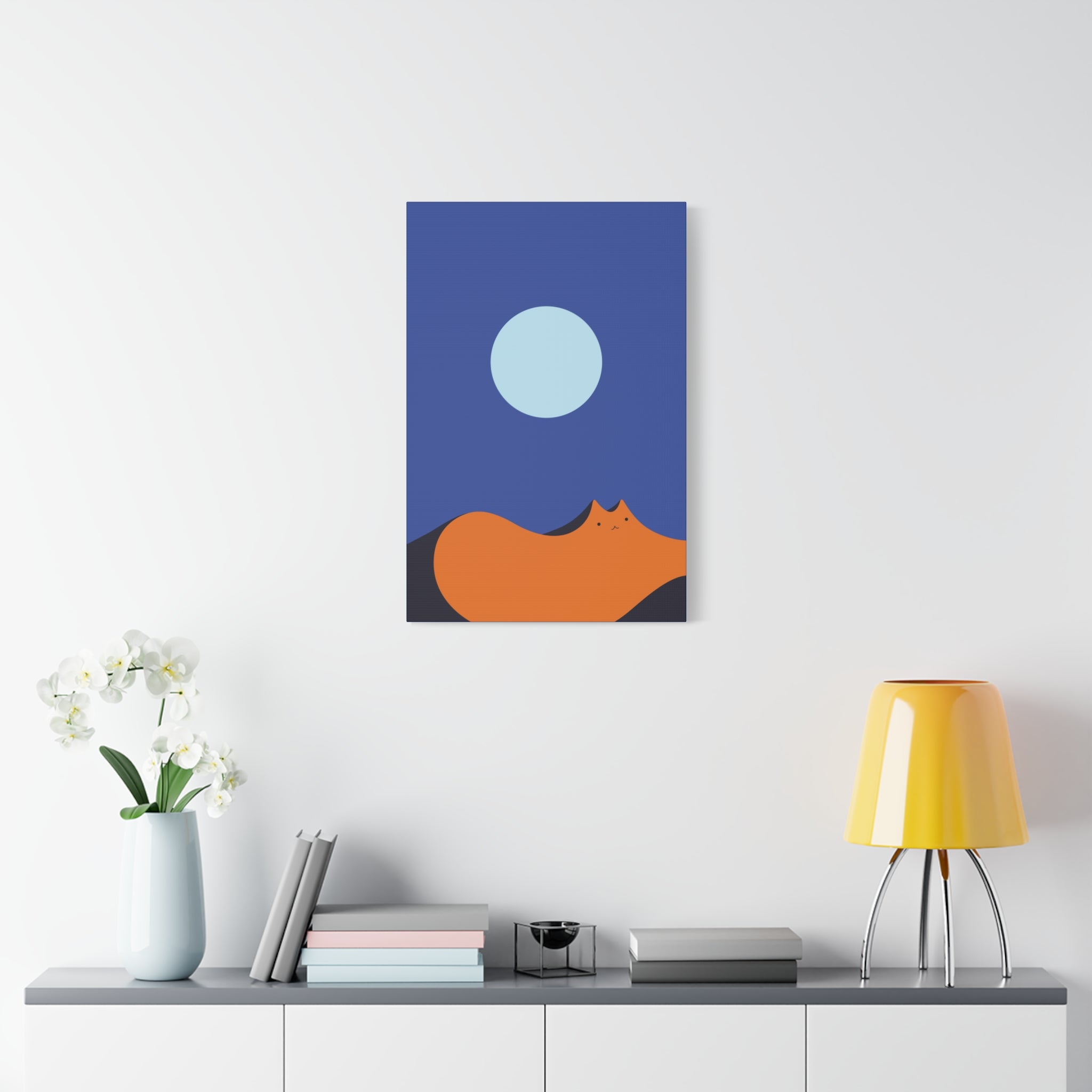 Lunar Mirage Canvas