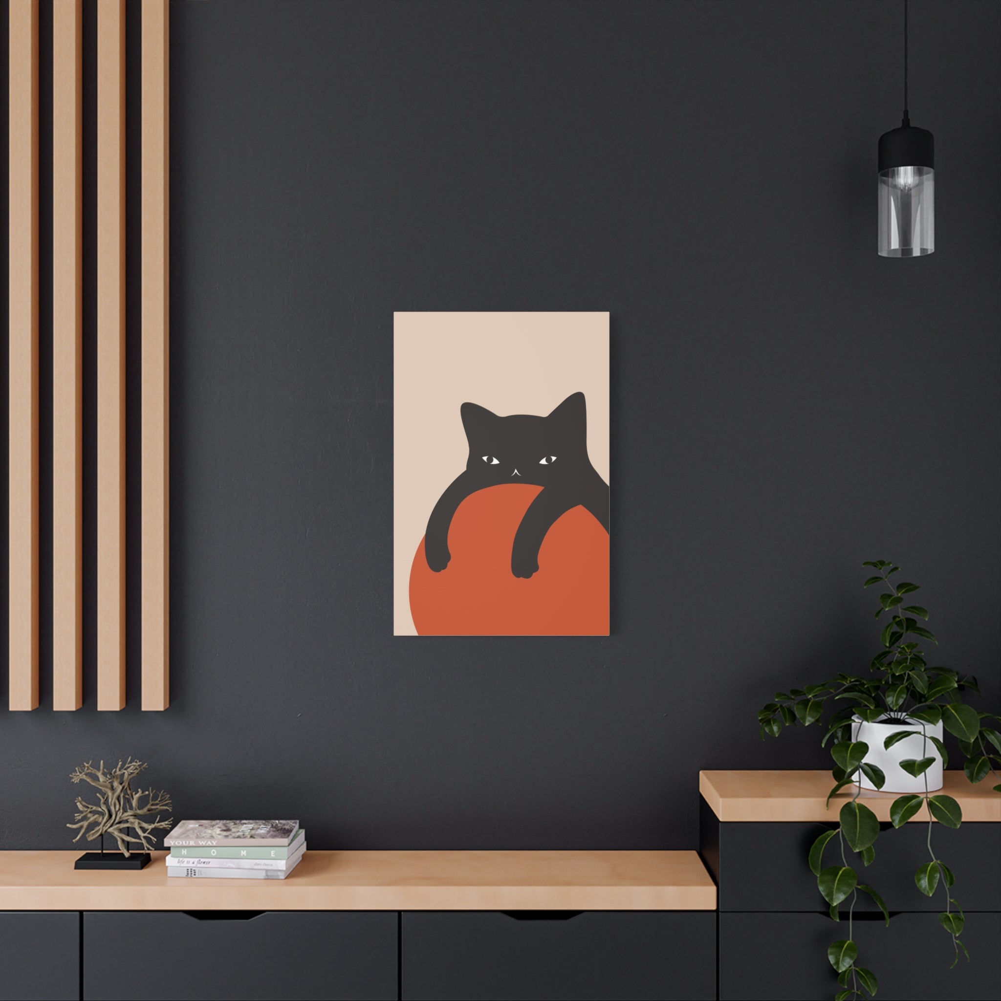 Cat Landscape 57 Canvas
