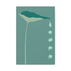 Cat and Plant 34 Canvas