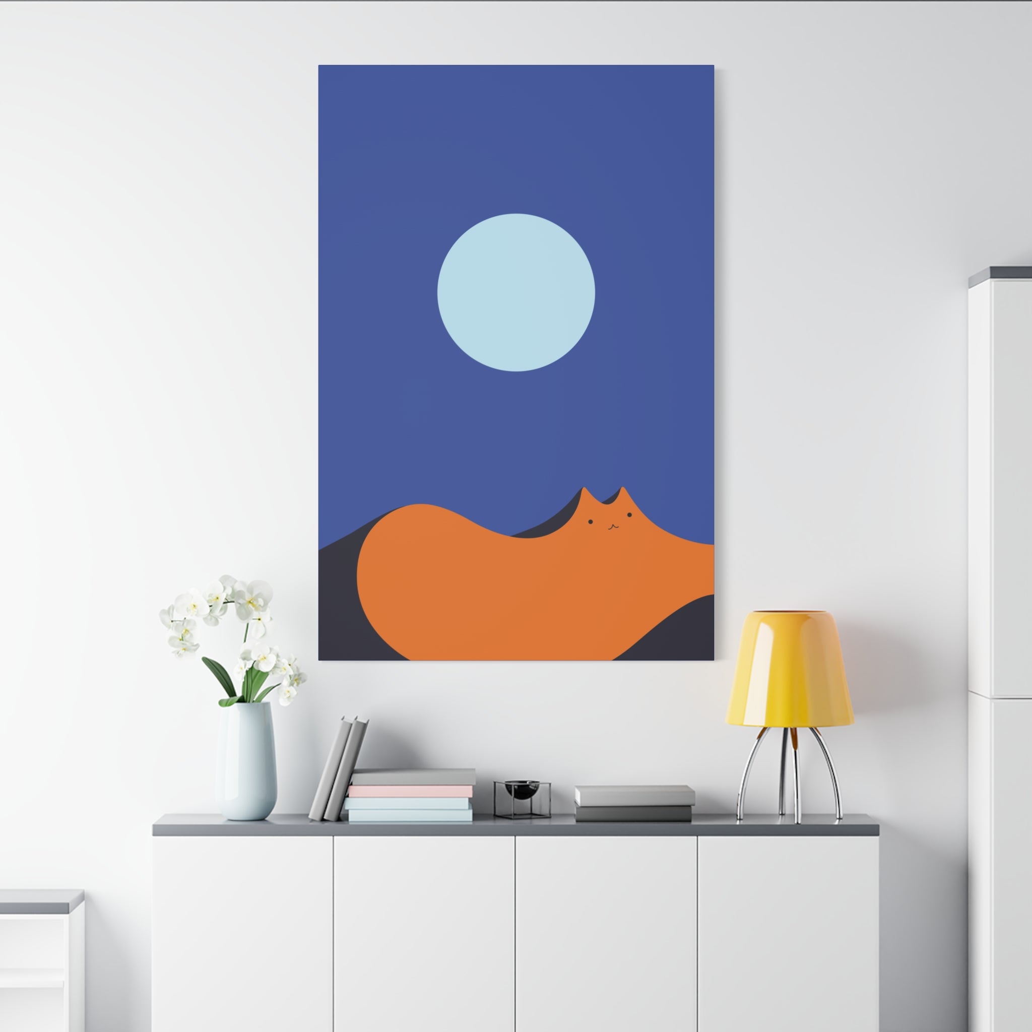 Lunar Mirage Canvas