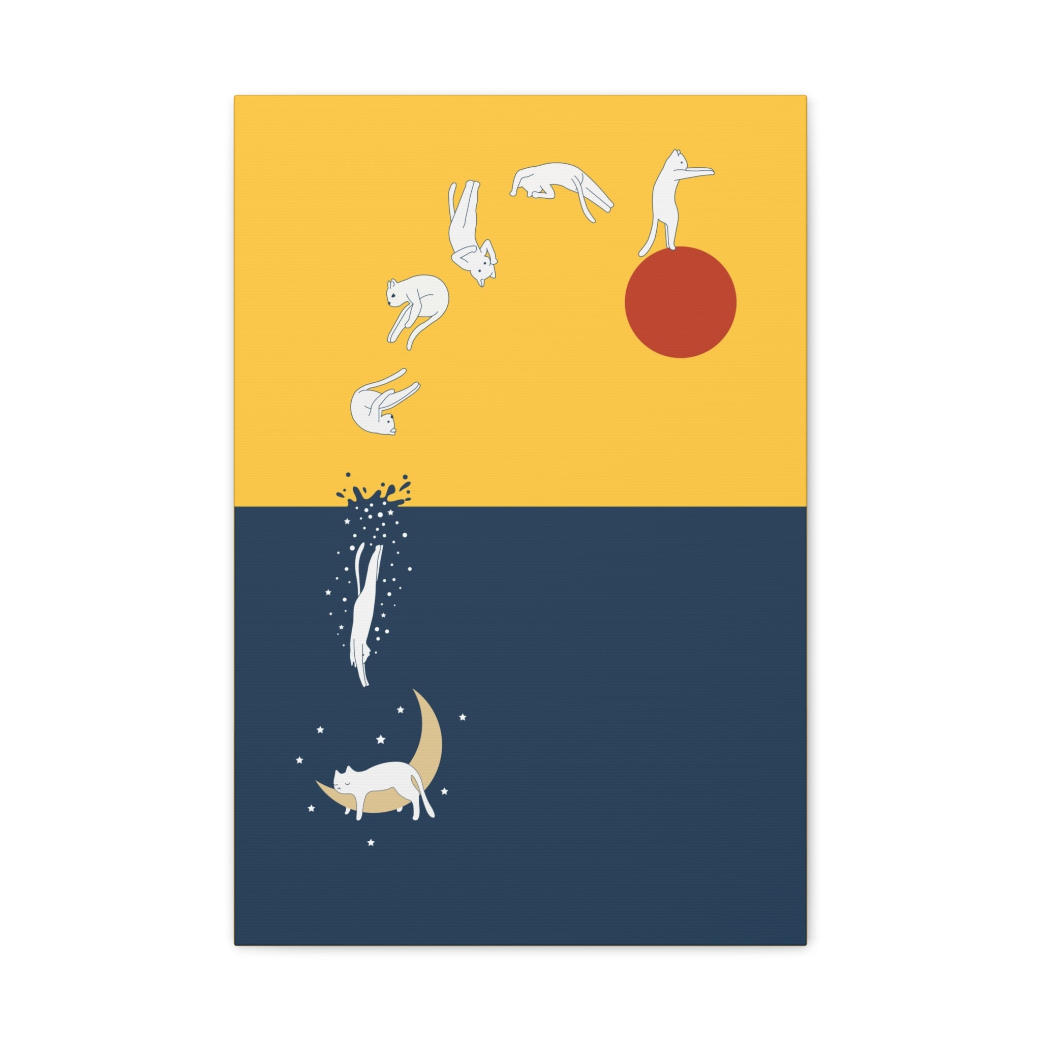 Cat Landscape 19 Canvas
