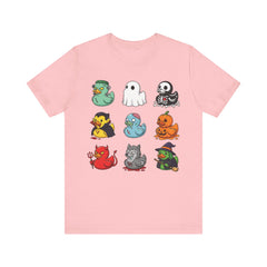 Cute Spooky Rubber Ducky Halloween Mascot T-Shirt