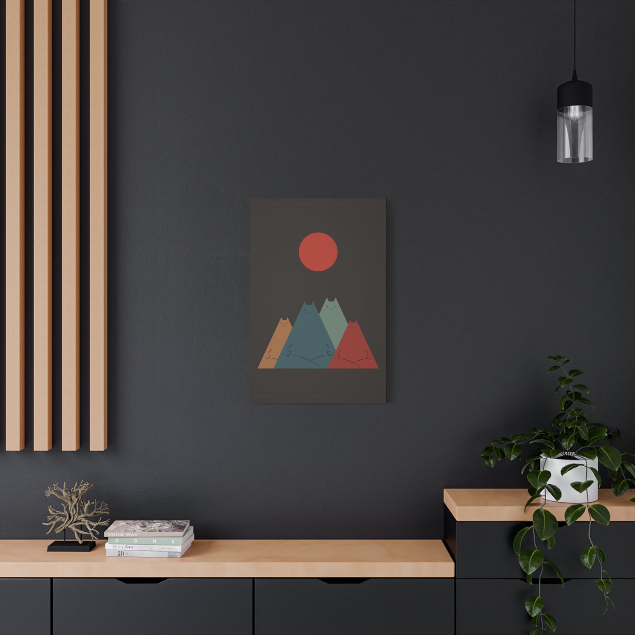 Cat Landscape 69 Canvas