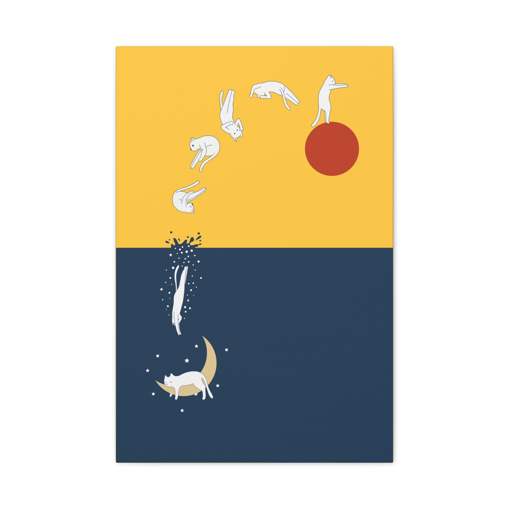 Cat Landscape 19 Canvas