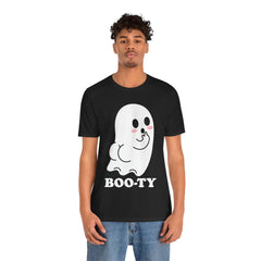 BOOty Cute Kawaii Cheeky Ghost Halloween Vector Art T-Shirt