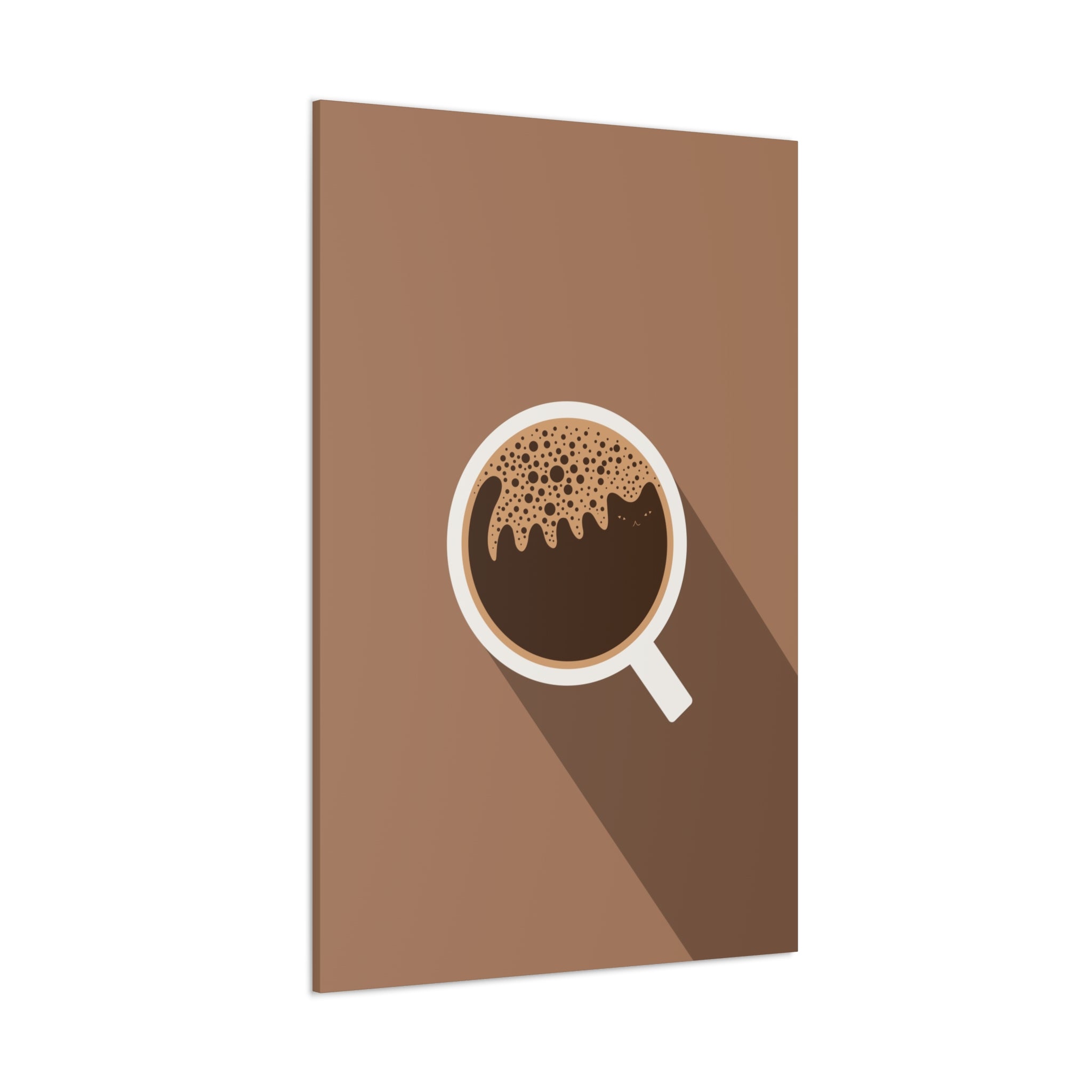 Coffee Cat Canvas
