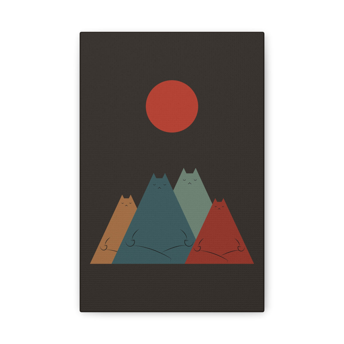 Cat Landscape 69 Canvas