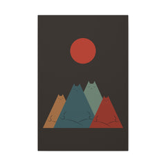 Cat Landscape 69 Canvas