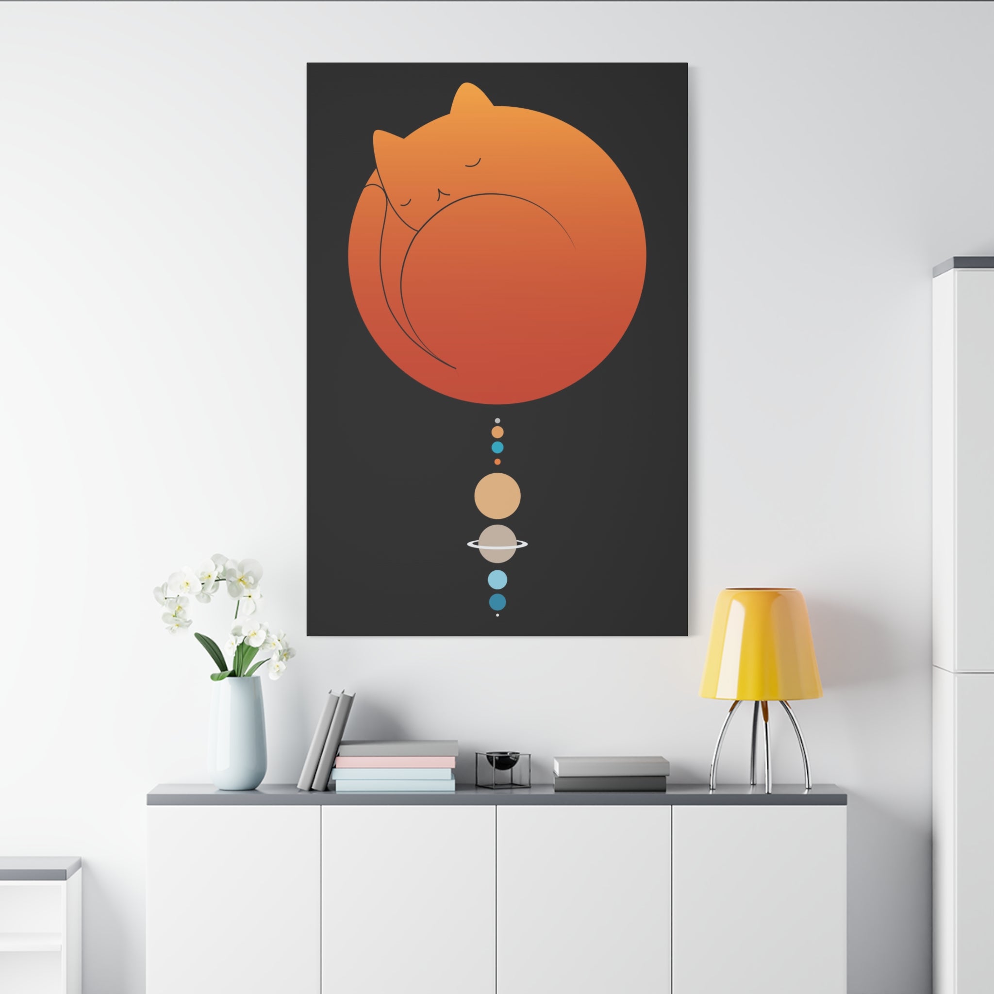 Cat Landscape 35 Canvas