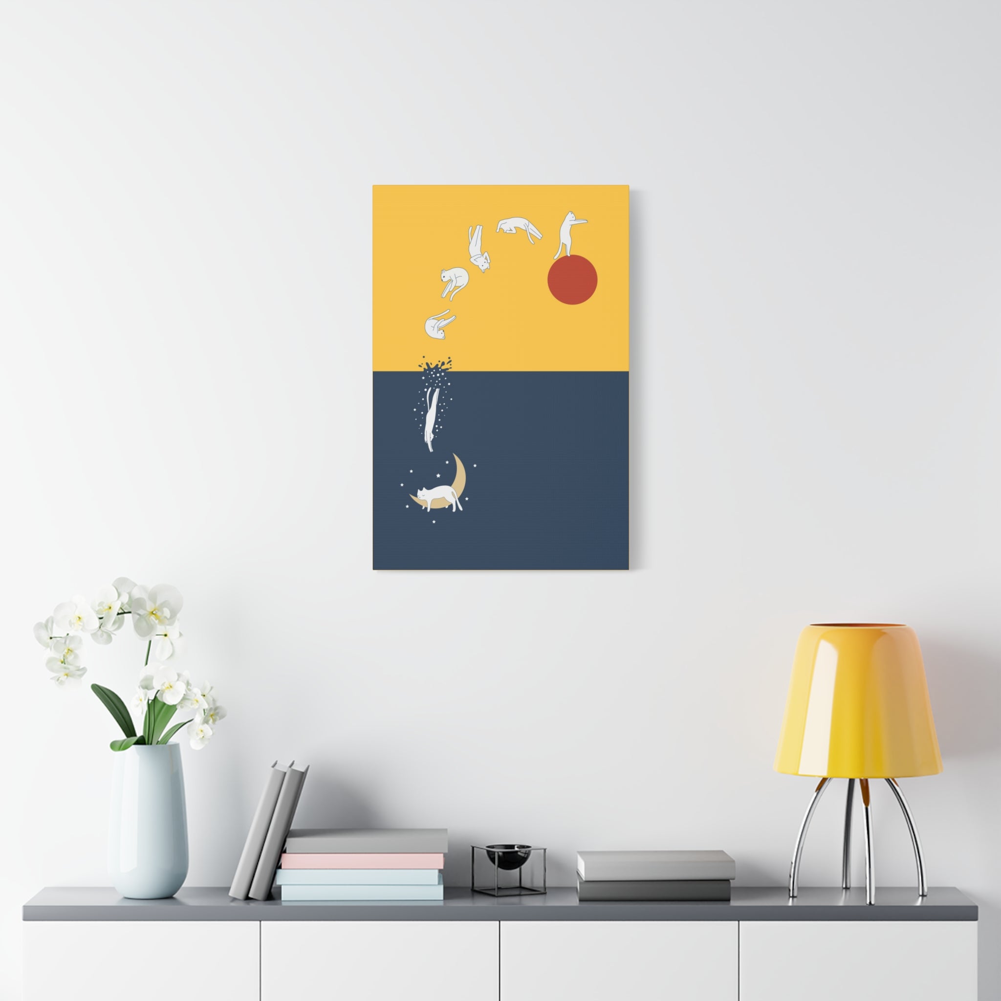 Cat Landscape 19 Canvas