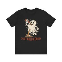Funny Ghost Beer Can't Hold A Drink Vintage T-Shirt