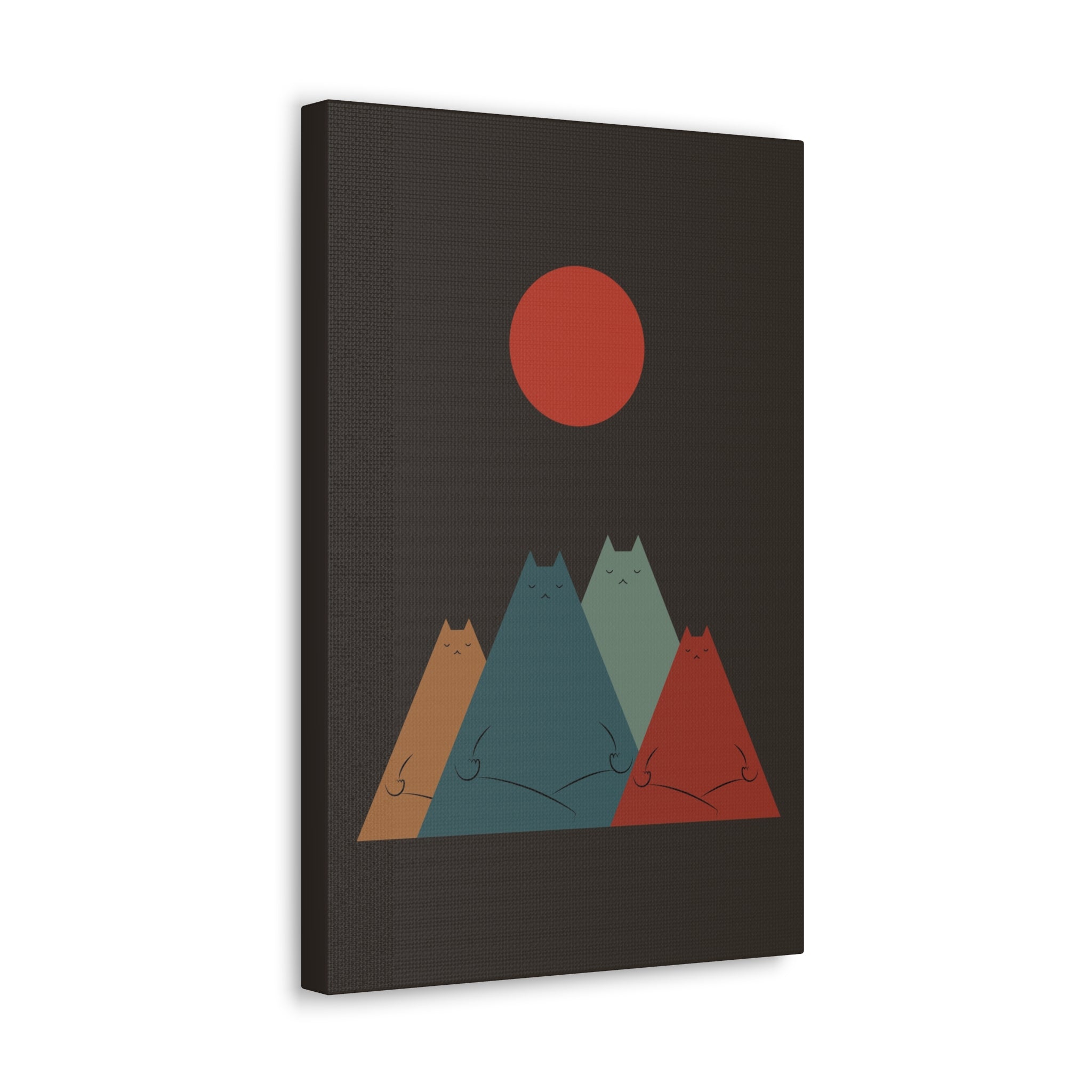 Cat Landscape 69 Canvas