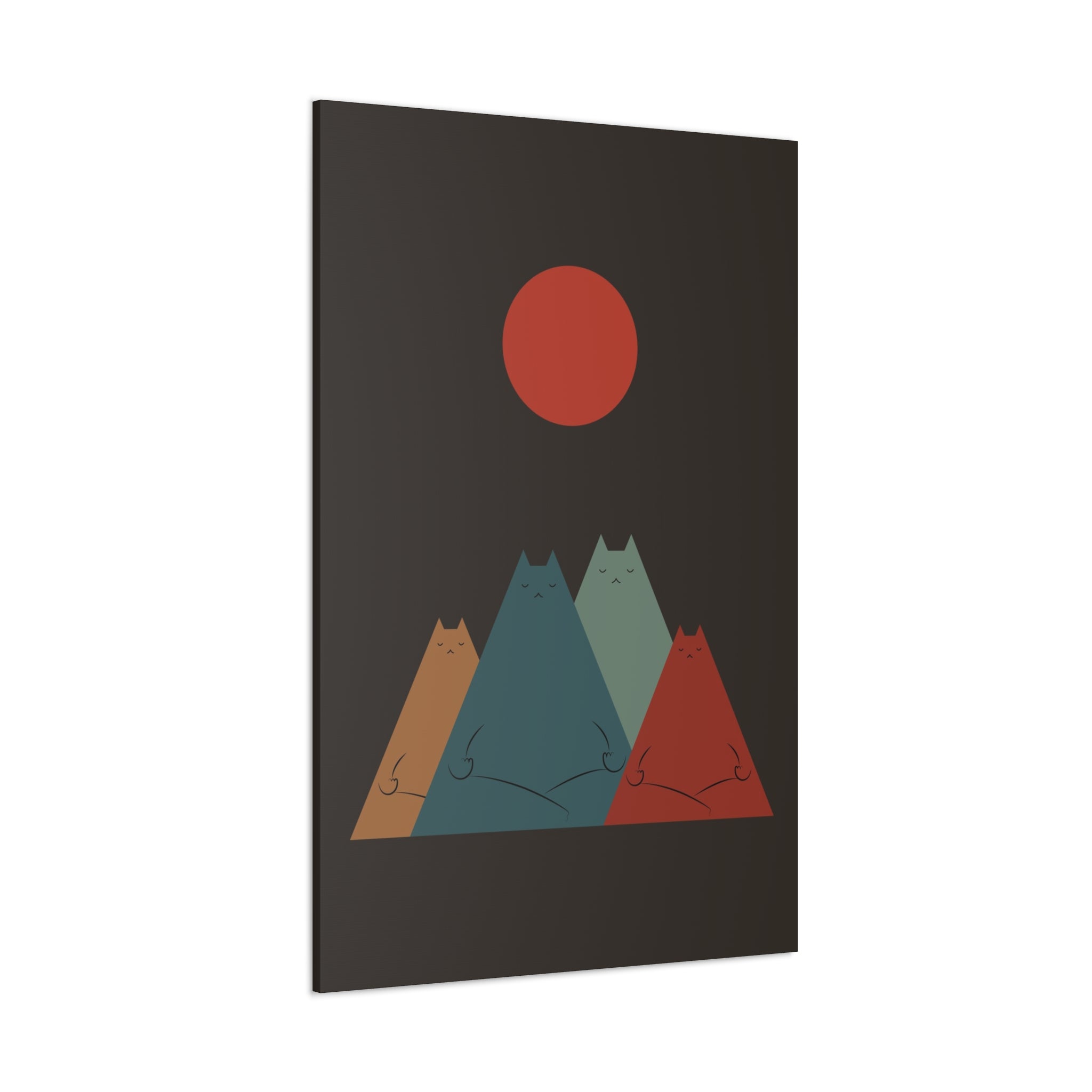Cat Landscape 69 Canvas